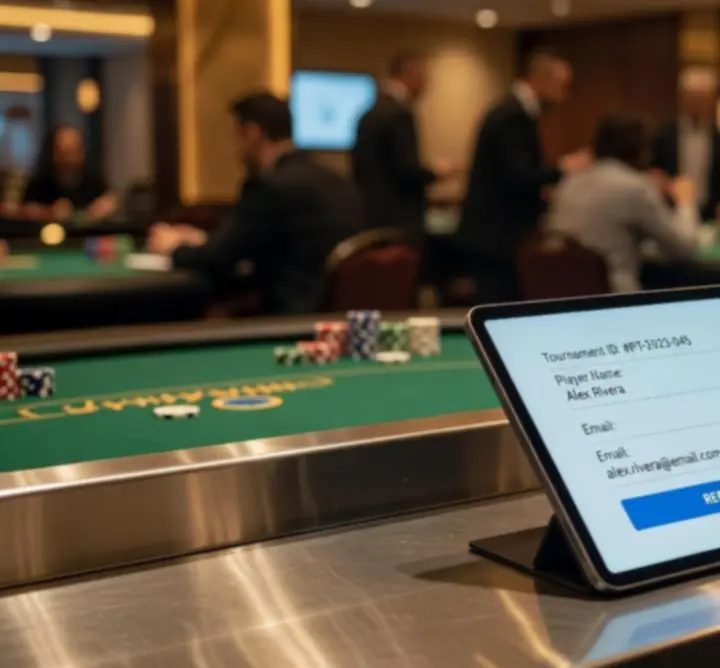 Rejestracja do turnieju pokerowego w Acestriva